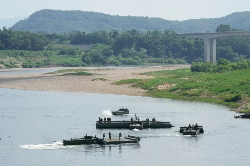 South Korea says the South Korean and US militaries have agreed to shorten their drills