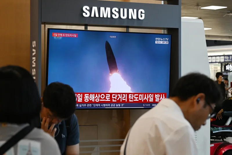 North Korea fires suspected ballistic missile, Japan says