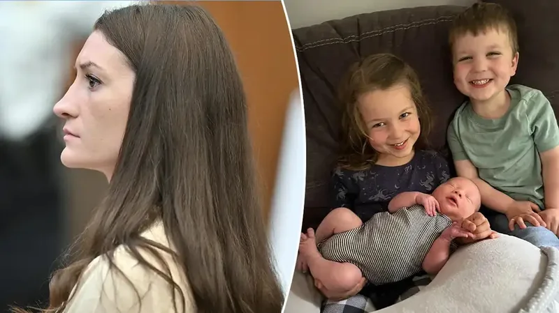 Postpartum mom Lindsay Clancy on trial for murder brings court to a halt with sudden breakdown