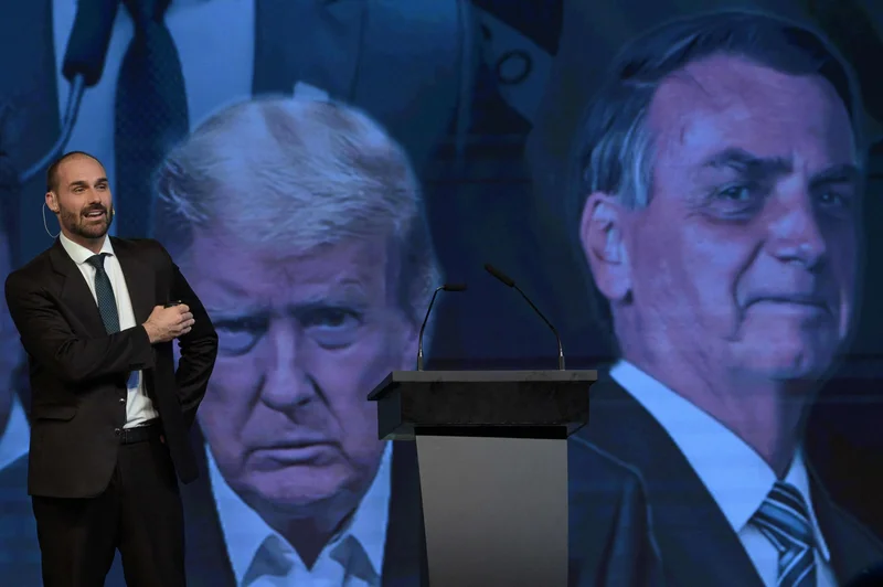 Eduardo Bolsonaro Urges Trump to ‘Attack’ Brazil