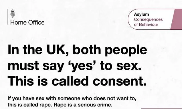 Home Office booklet telling asylum seekers not to commit sex offences is 'pointless', says mum of teen raped by Afghan