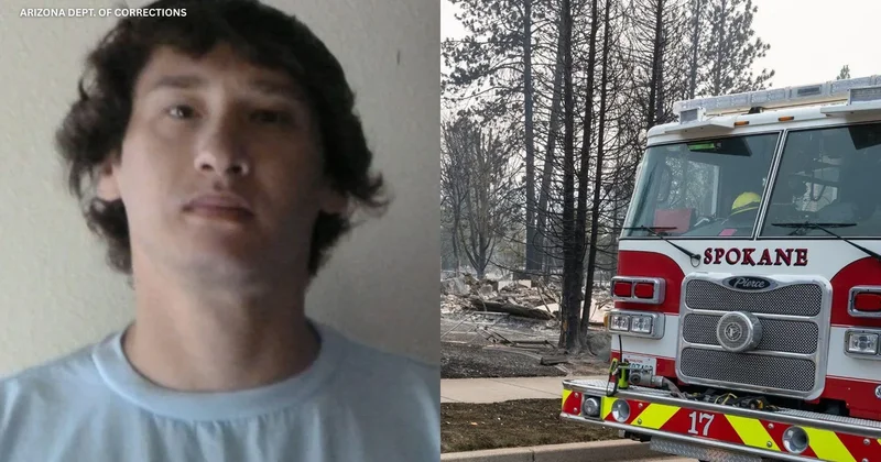 Man arrested for alleged arson as wildfires rage in the Spokane, Washington, area