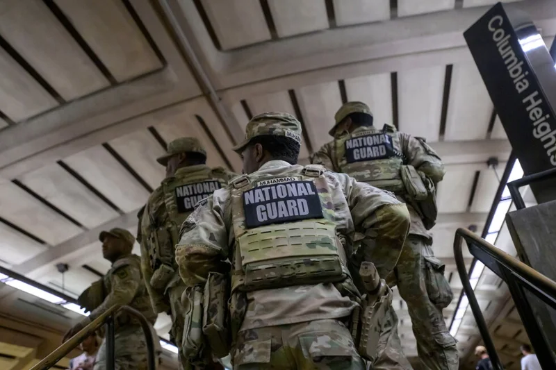 Trump threatens lawsuit against nonprofit that questioned whether National Guard plan lessened crime