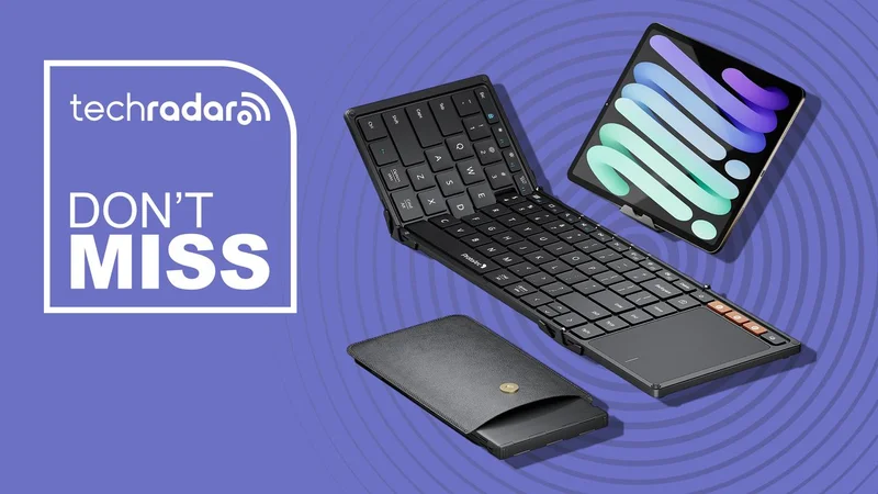 The travel-friendly ProtoArc XK01 TP is an ultra-portable 88-key folding keyboard with touchpad and three-device Bluetooth switching to turn your tablet or phone into a mini workstation — and Amazon just cut the price
