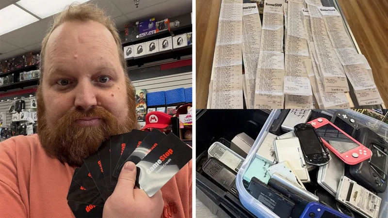 GameStop customer earned over $10,000 in store credit from a stack of broken consoles — traded 'hundreds' of PlayStations, Xboxes, Game Boys, Switches, and more