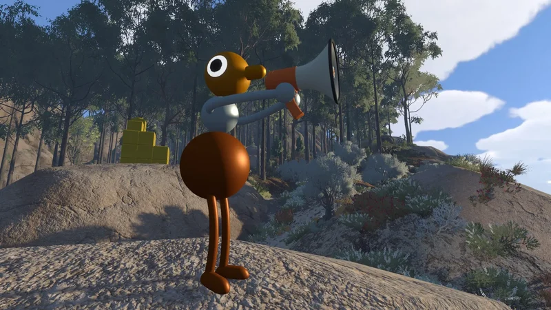 How to get a megaphone in Big Walk