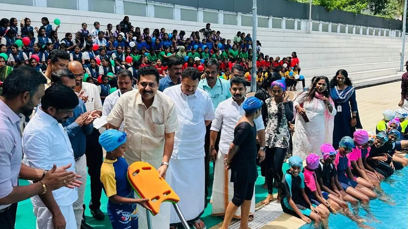 Aquafit initiative to train 14,000 students in swimming in first phase in Kerala