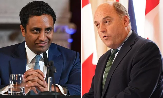 Reform UK's Zia Yusuf is condemned for calling ex-soldier Ben Wallace a 'traitor to Britain'