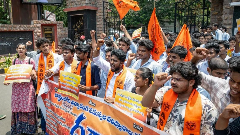 ABVP calls for Statewide college bandh over education issues