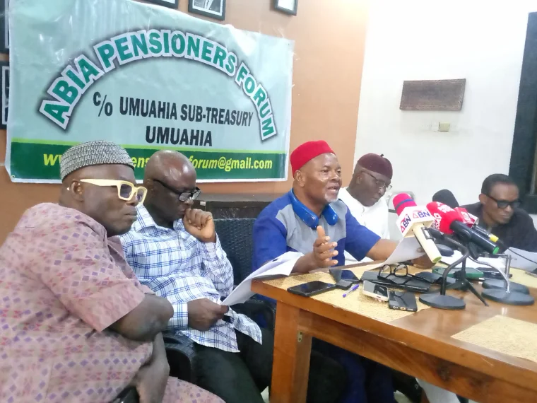 You’re prioritizing politicians, ignoring senior citizens – Abia pensioners knock Gov Otti