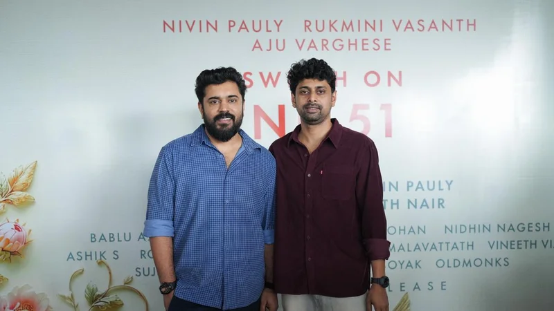 ‘NP 51’: Nivin Pauly’s next announced; Rukmini Vasanth to make Malayalam debut