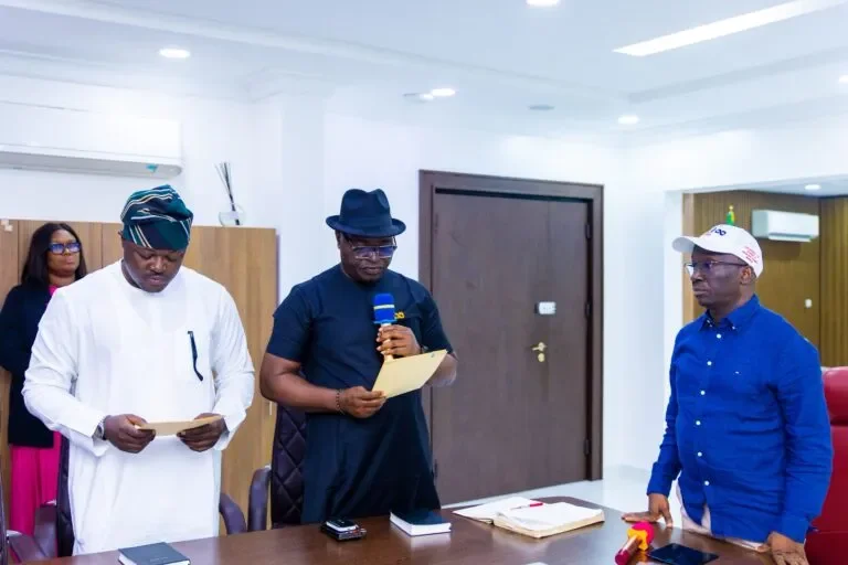 Okpebholo swears in new commissioner for education