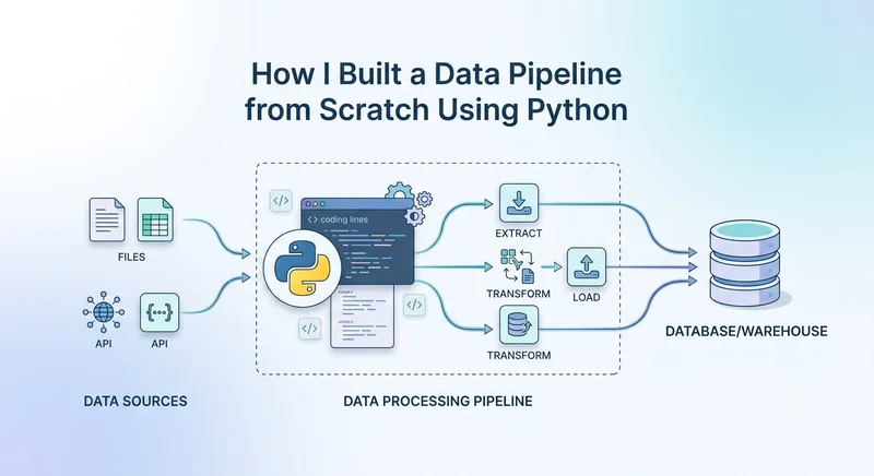 How I Built a Data Pipeline From Scratch Using Python