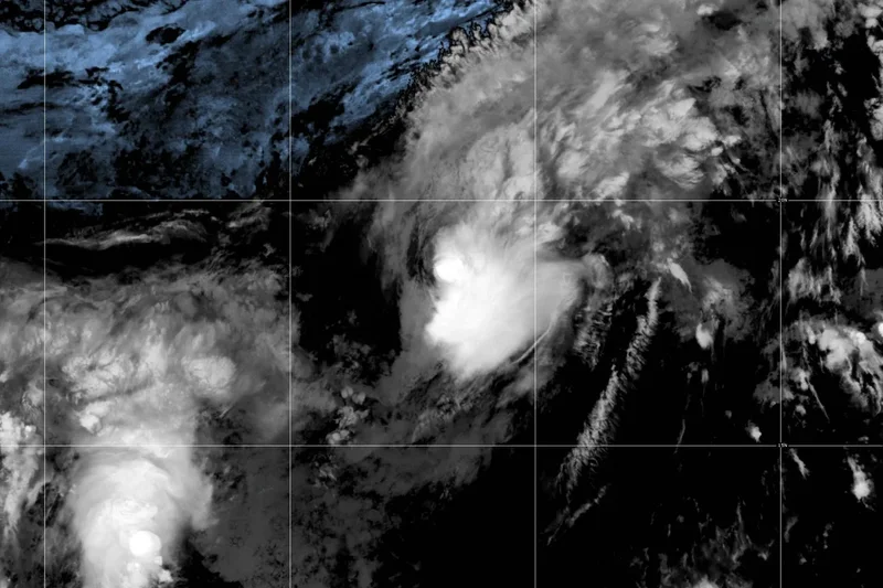 Tropical Storm Hernan forms in the Pacific while a different weather system could soak Hawaii