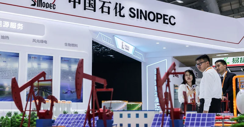Exclusive-Sinopec steps up Russian oil imports to offset Mideast supply cuts, traders and tracker say