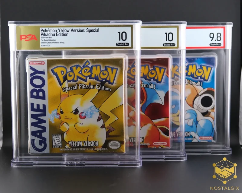 This Retro Pokémon Video Game Collection Just Shattered a New Sales Record