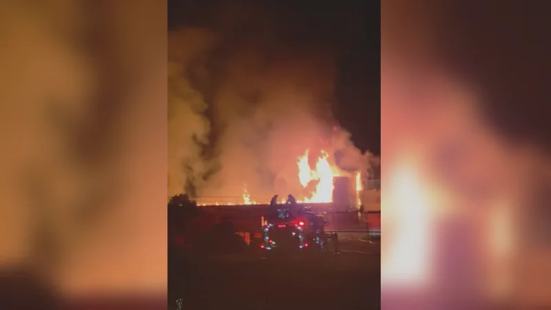Firefighters respond to blaze at Bethlehem Catholic High School in Saskatoon