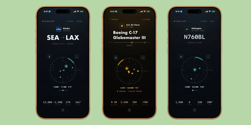 Indie App Spotlight: ‘Overflight’ lets you glance at what planes are flying above you