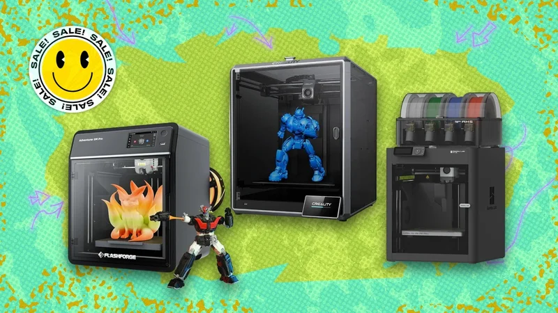 The best deals on 3D printers this week — shop Bambu Lab, Creality, and Flashforge with steep discounts