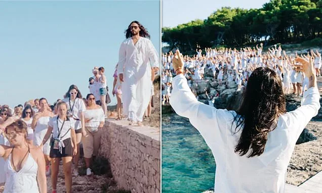 Inside Jared Leto's bizarre 'cult' on Mars Island: Thirty Seconds to Mars singer's mysterious three-day wellness retreat saw him 'chanting and lounging barefoot in caftans' - before sexual assault scandal