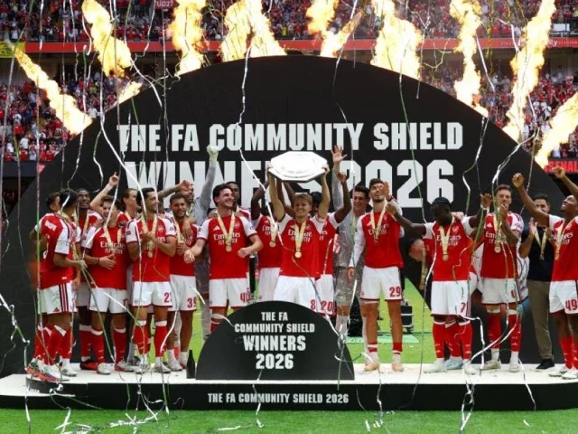 Arsenal rout Man City in Community Shield masterclass