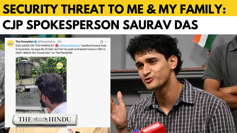 Watch: Saurav Das claims YouTubers filmed inside his house without consent