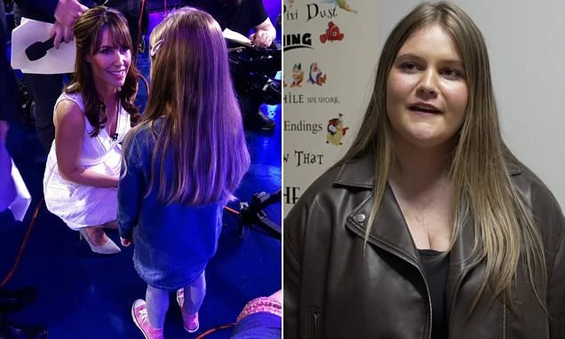 The One Show kicks off its 20th anniversary celebrations with heartwarming clip that shows young transplant patient who met host Alex Jones sharing her plans to become a nurse after life-saving surgery