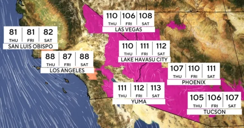 90 million Americans are under heat alerts in the U.S.