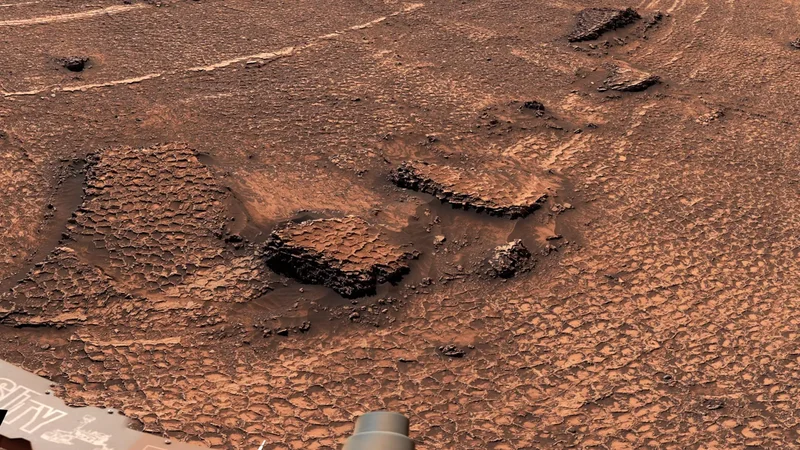 NASA’s Curiosity rover finds a mysterious honeycomb landscape on Mars