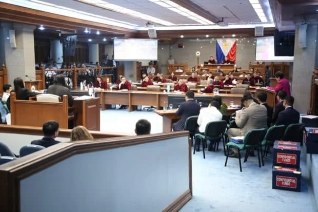 Inclement weather forces early suspension of Monday's  impeachment trial