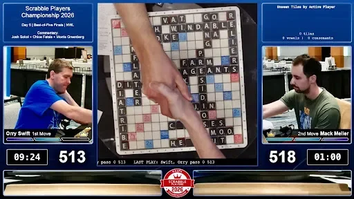 Two Scrabble Superstars Explain Their Unbelievable Championship Match