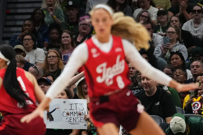 Sophie Cunningham says she's not concerned about being a distraction for the Fever
