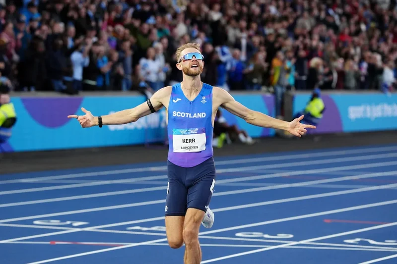 Josh Kerr delights home crowd by claiming Commonwealth gold in mile race