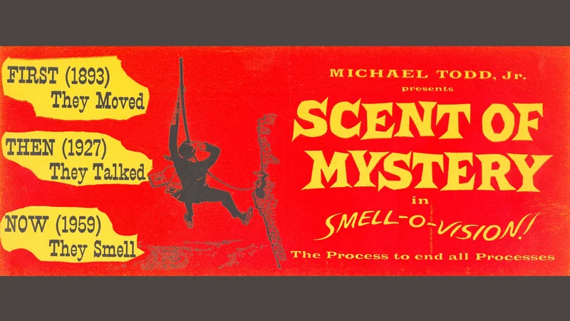 In 1960, movie theaters tried Smell-O-Vision. It stunk.