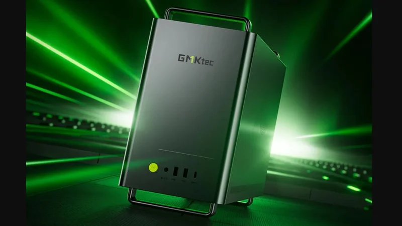 GMKTec pairs the fastest laptop CPU ever launched with a desktop RTX5070 GPU in an impressive Neo-X1 workstation PC