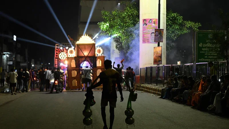 Pilgrim rush, slow traffic: Delhi residents navigate daily life