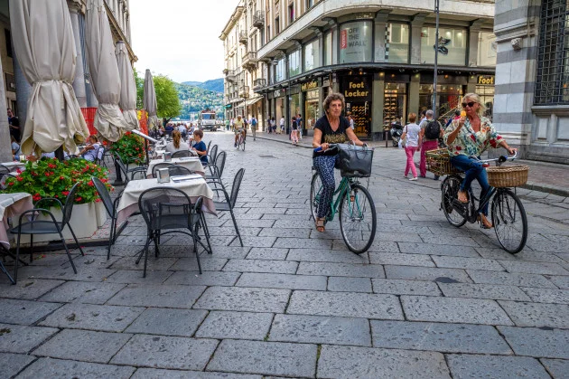 Italian mayor bans bikes from Como's city centre after being hit by one