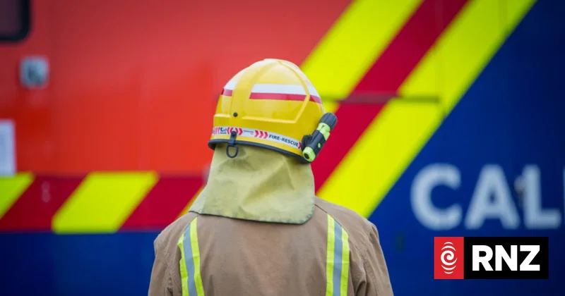 Three workers rescued from roof after winds bring down powerlines in Christchurch
