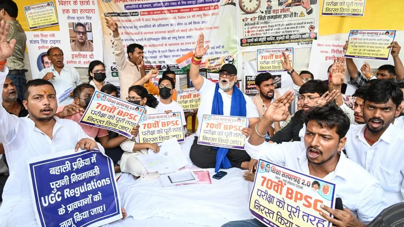 Pappu Yadav joins student protesters in Bihar, stages hunger strike