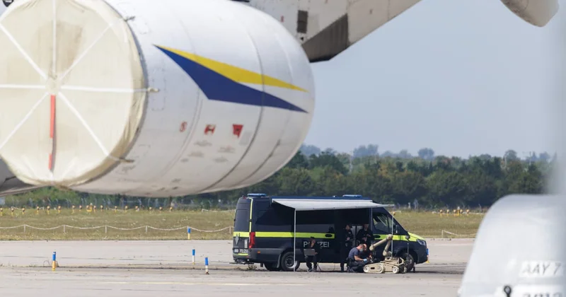 German anti-terror police investigate explosive drone found at Leipzig airport