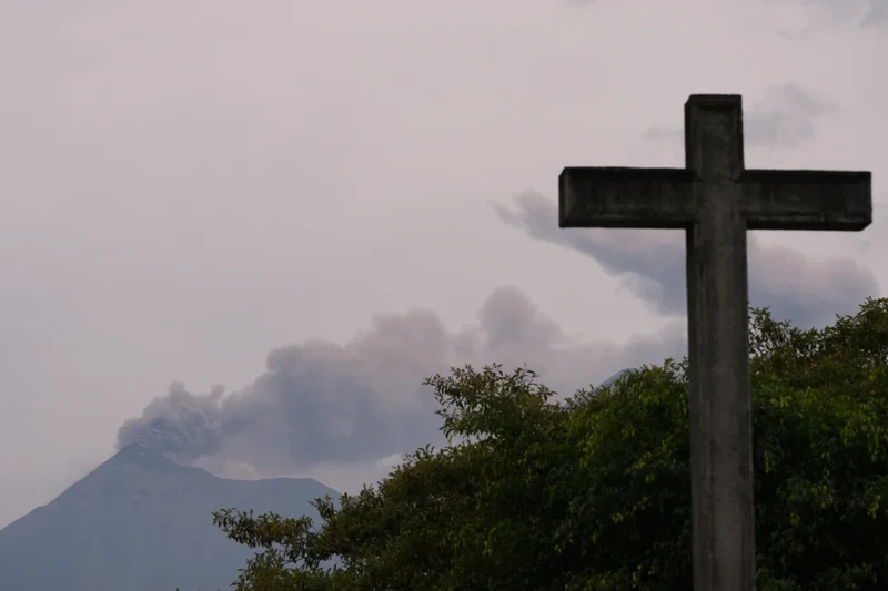 Guatemala evacuates communities after Fuego volcano erupts, in photos