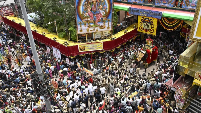 Hours-long wait, VIP movement leave Mahankali Bonalu devotees fuming
