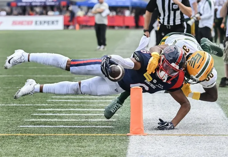 Alouettes’ receiver Tyson Philpot on historic pace