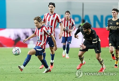 Grateful Lee Kang-in vows to keep improving for Atletico Madrid, nat'l team