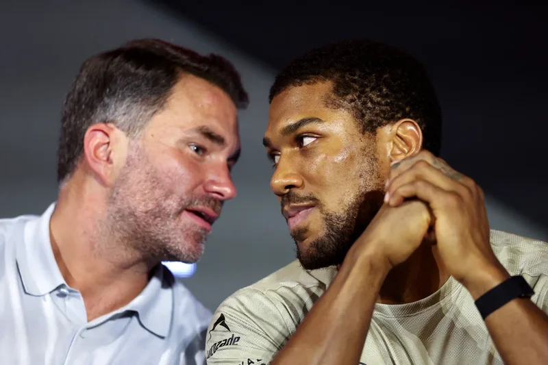 Eddie Hearn admits he and Anthony Joshua are preventing confirmation of Tyson Fury fight
