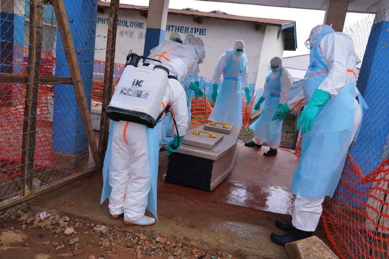Dozens of health workers at epicenter of Congo’s Ebola outbreak protest lack of payment
