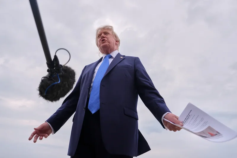 Trump rants about ‘TREASONISTS’ group that launched lawsuit to stop his ballroom
