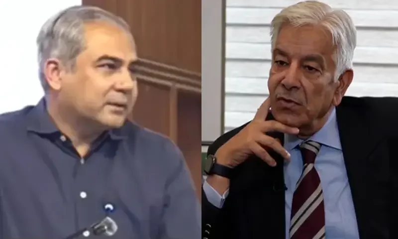 Asif reacts to Naqvi's call for governance reset, urges him to begin with his own ministry