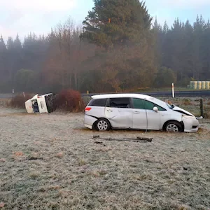 Rotorua black ice: SH30 crashes leave farmer traumatised and repeatedly repairing fences