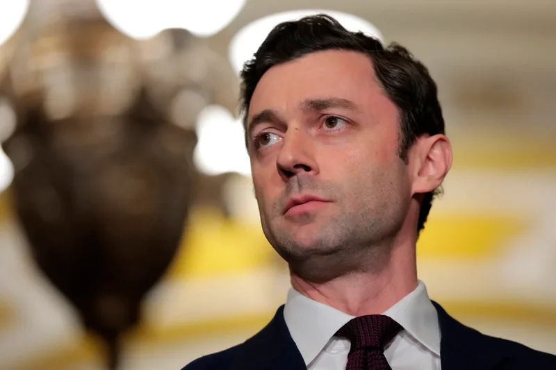 Ossoff escalates Trump feud after taunting president over aide Natalie Harp